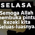 DOA HARI SELASA