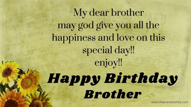 beautiful happy birthday image for brother beautiful happy birthday image for brother