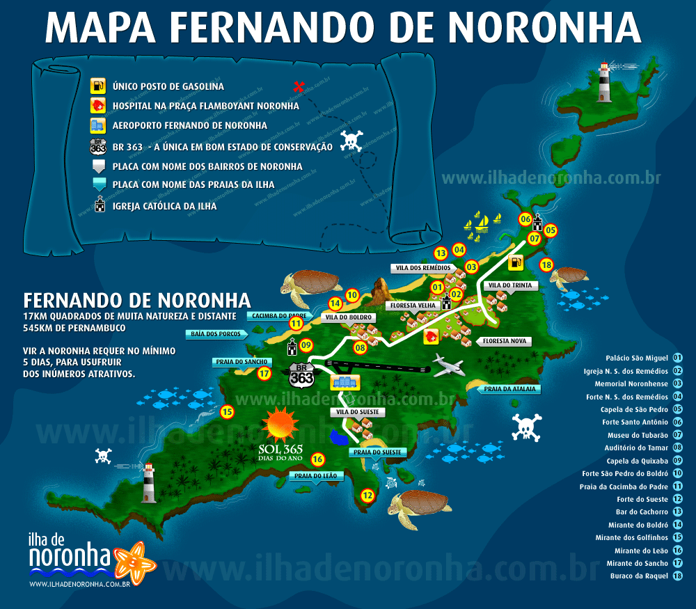 Afinal Viagens e Turismo TUDO SOBRE FERNANDO DE NORONHA Afinal Viagens e Turismo TUDO SOBRE FERNANDO DE NORONHA