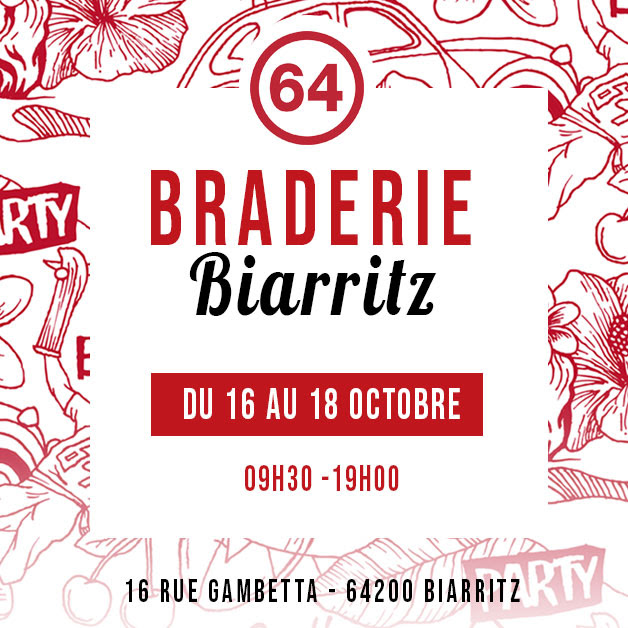 Braderie 64 biarritz 2020