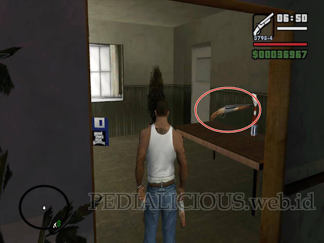 Ganton, Los Santos Sawn-off Shotgun GTA SA