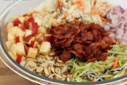 Loaded Coleslaw with Bacon and Apple