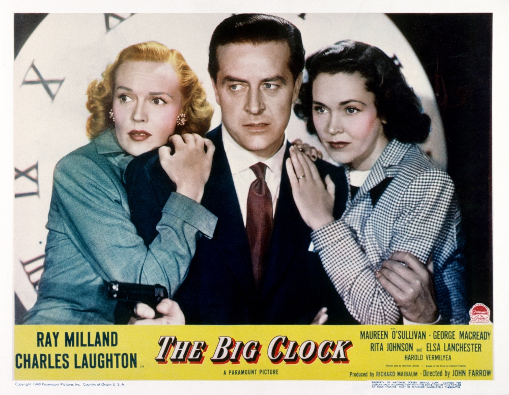 Film Noir Board THE BIG CLOCK (1948)