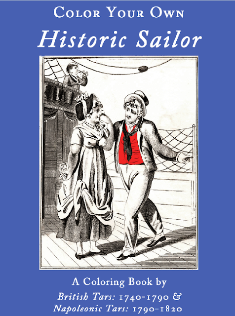 British Tars 1740 1790 Color Your Own Historic Sailor