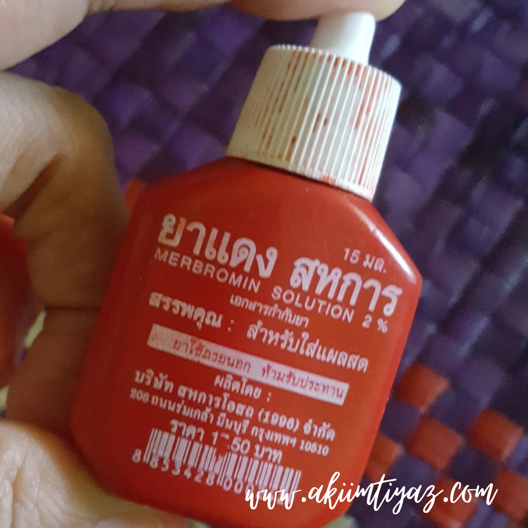 Ubat Luka Merah Dari Thailand Rawat Luka Dengan Berkesan