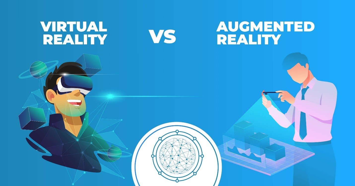 What are VR & AR and what's the difference?