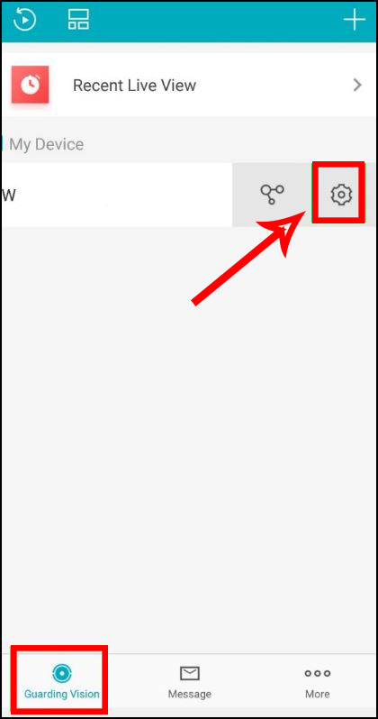 Hikvision microSD card initial setup for IP camera via Guarding Vision app