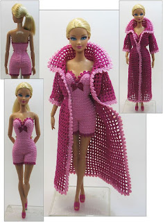 ropita de barbie a crochet