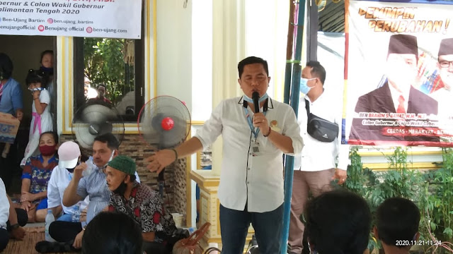 Tim Pemenangan Ben - Ujang Sampaikan Visi Misi Di Kecamatan Paju Epat, Tempat Asal Usul Istri Ben Brahim