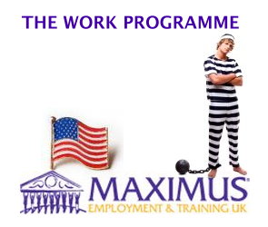 Maximus Employment and Training Work Programme protest