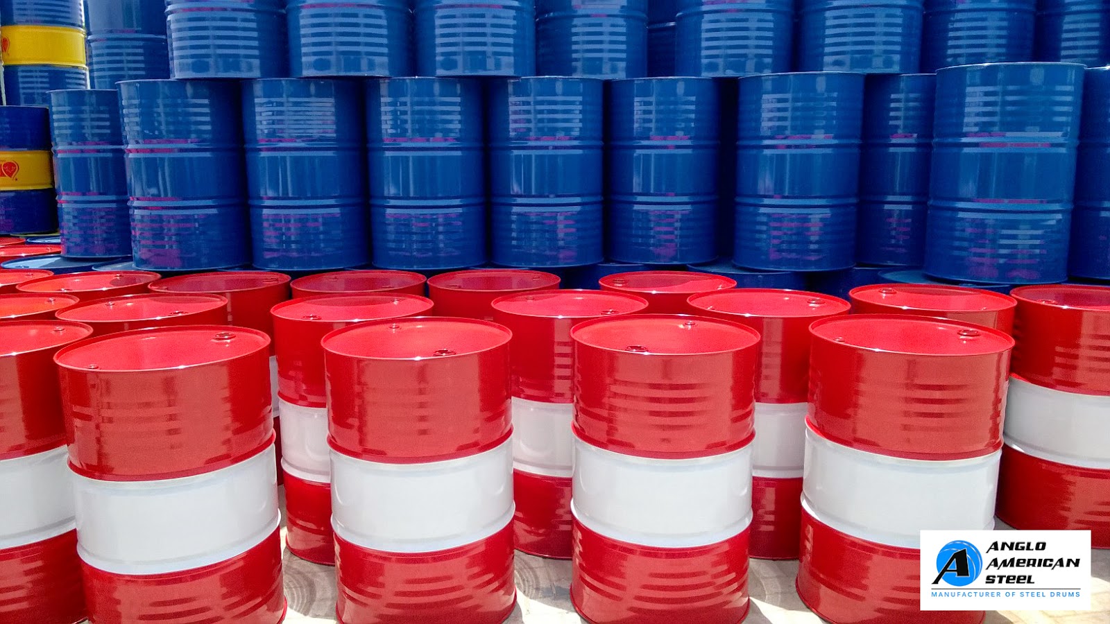 Anglo American Steel L.L.C 55 Gallon Steal Drum & Oil Barrel