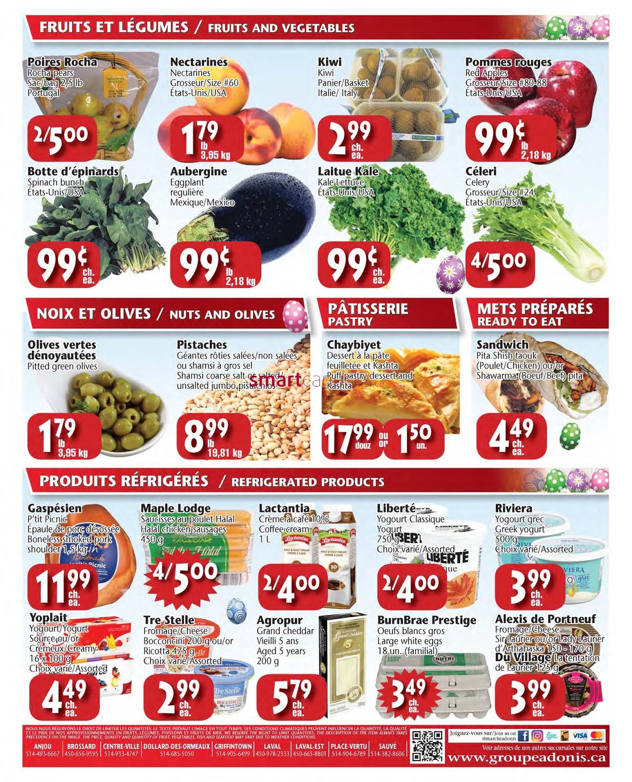 adonis canada flyer march 29 april 4 2018 adonis flyers
