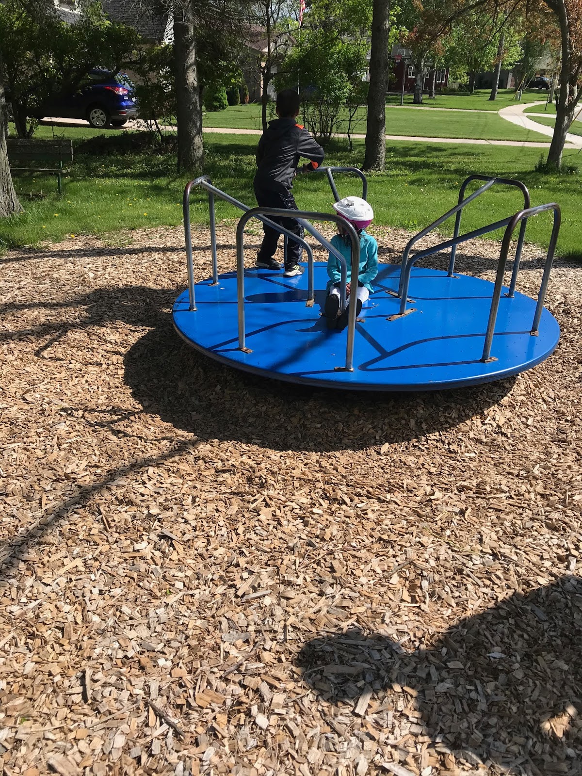 Yearn for Surrender How big is too big for a baby swing? (Week 11)