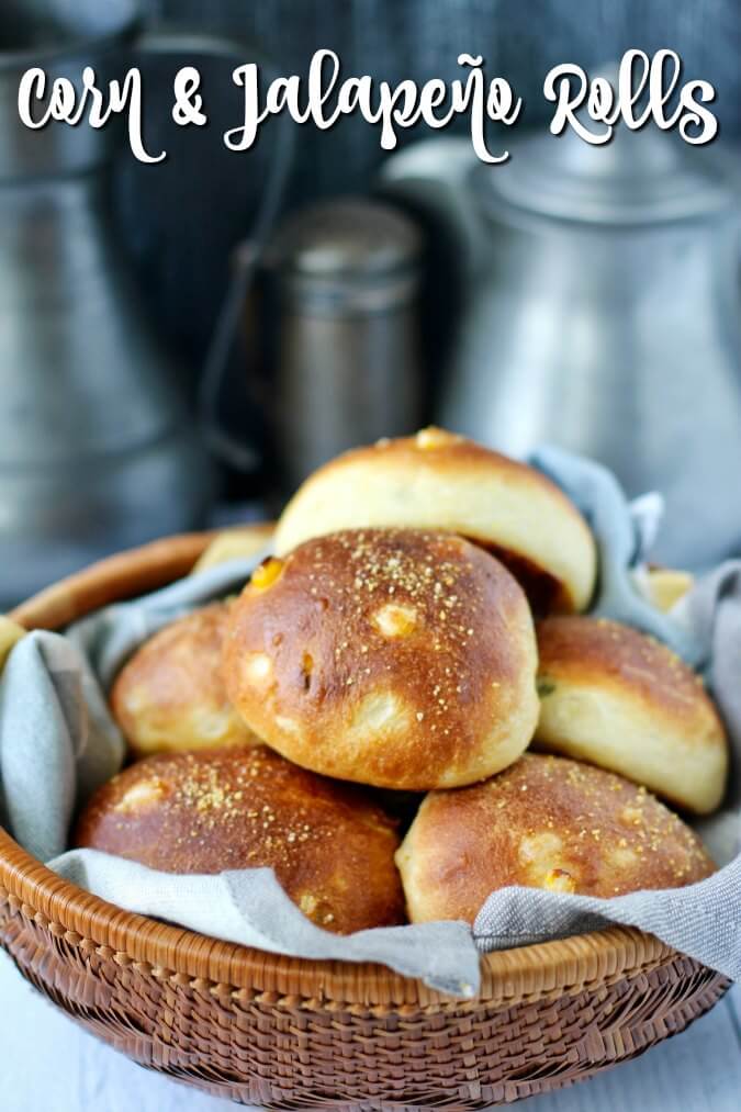 Corn and Jalapeño Rolls Karen's Kitchen Stories