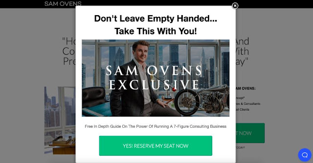 sam ovens webinar reserve seat