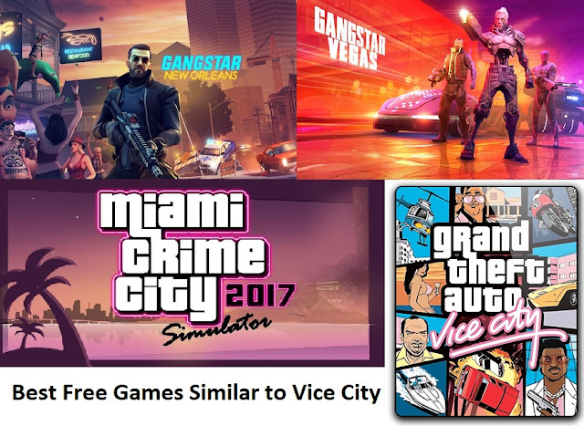 Best Free Games Similar to Vice City