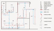 Inspirasi 31 Contoh Gambar Instalasi Listrik Motif Minimalis, Skema Listrik