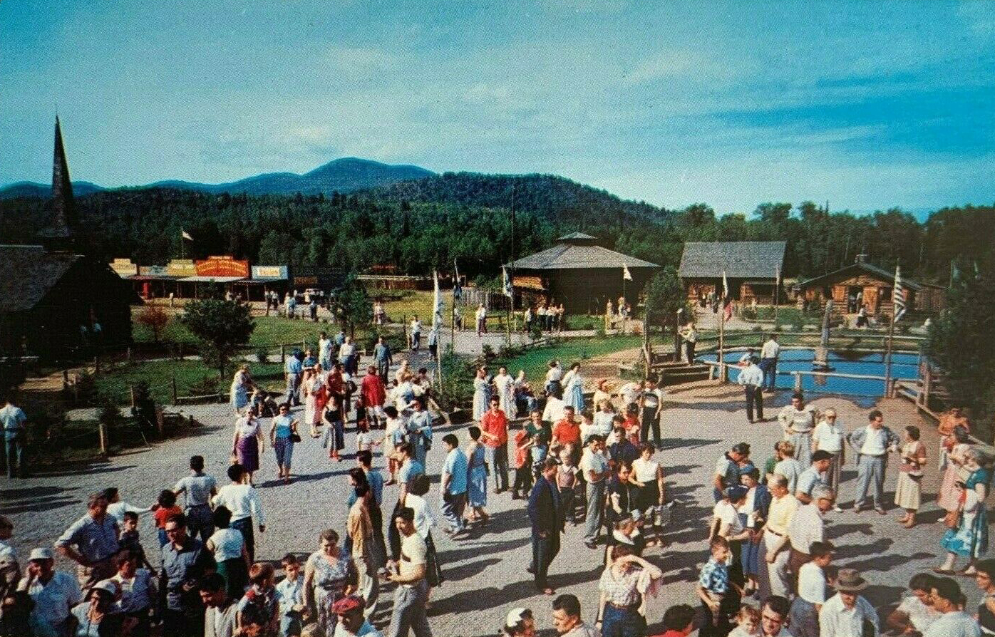 Frontier Town Postcard