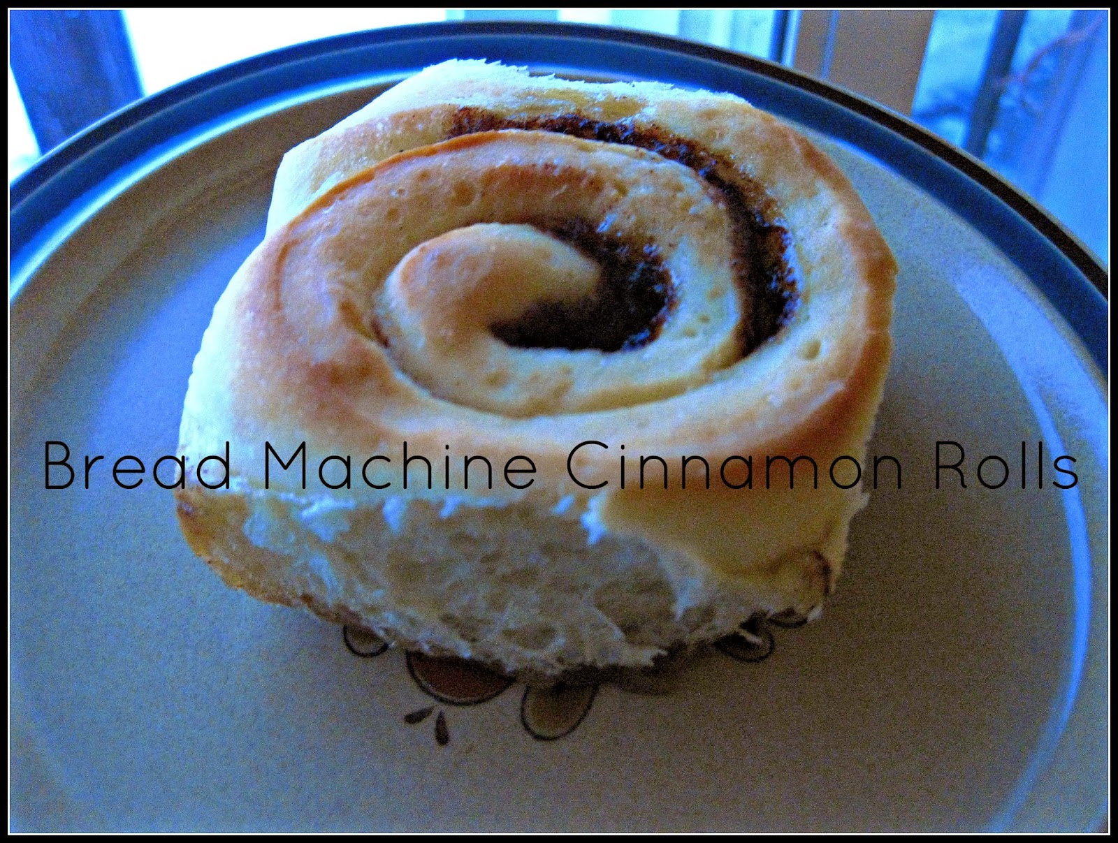 Bread Machine Cinnamon Rolls