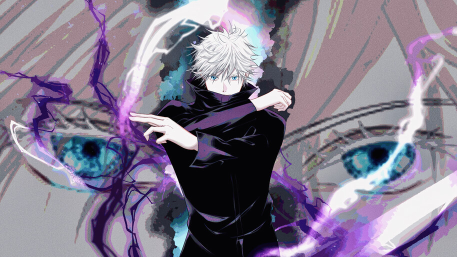 #7.3065, Satoru Gojo, Jujutsu Kaisen, 4K Wallpaper PC Desktop