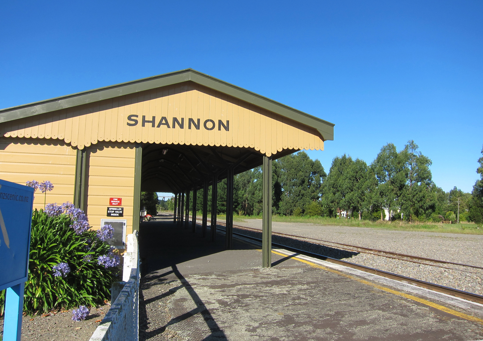 transpress nz the historic Shannon station, Manawatu
