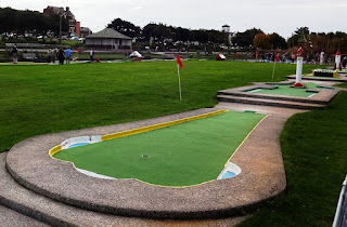 The Masters Putting Green Crazy Golf course in Southport