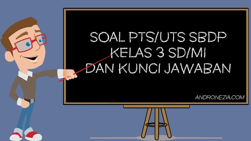 Soal PTS/UTS SBdP Kelas 3 Semester 1 Tahun 2021 Andronezia