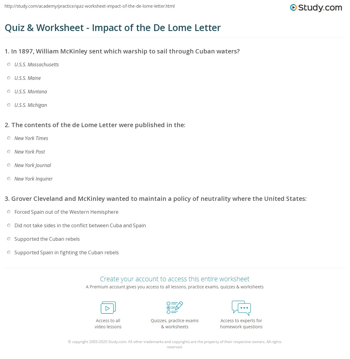 De Lome Letter Definition Thankyou Letter