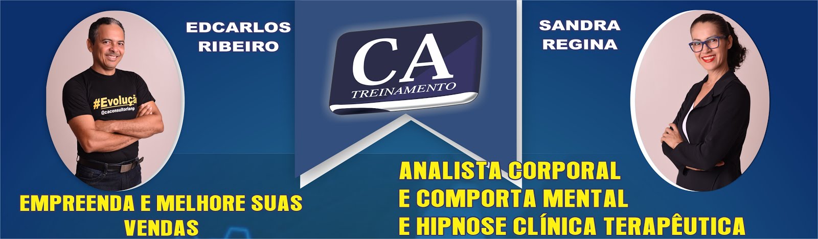 EDCARLOS RIBEIRO E SANDRA REGINA, REALIZAMOS PALESTRAS E TREINAMENTO EMPRESARIAIS E DESNVOLVIMENTO