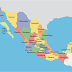 División política de México: mapa de los estados Mexicanos