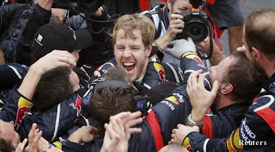 Себастиан Фетел е новият-стар световен шампион във Формула 1