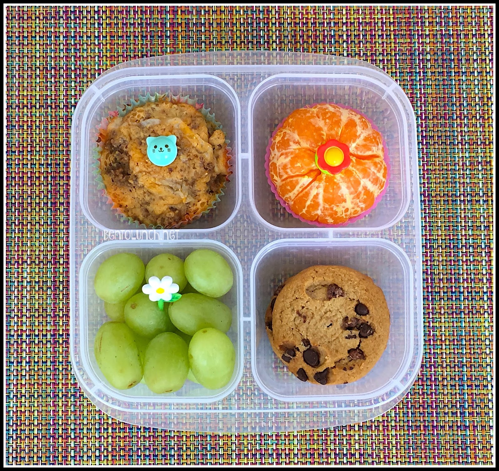 Taco Muffin Snack Box Bento