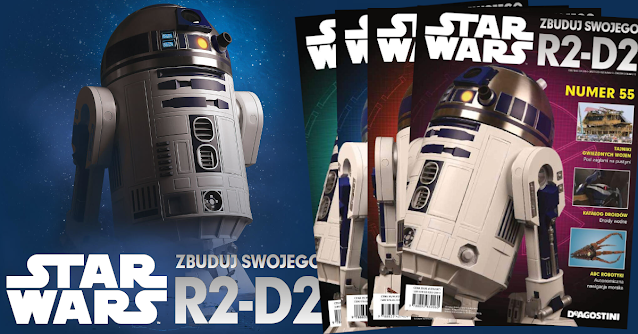 Dziennik budowy R2-D2 #16: Zeszyty 52-53-54-55 | Star Wars: Zbuduj swojego R2-D2