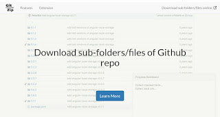Cara Mendownload Single Folder Repository Github
