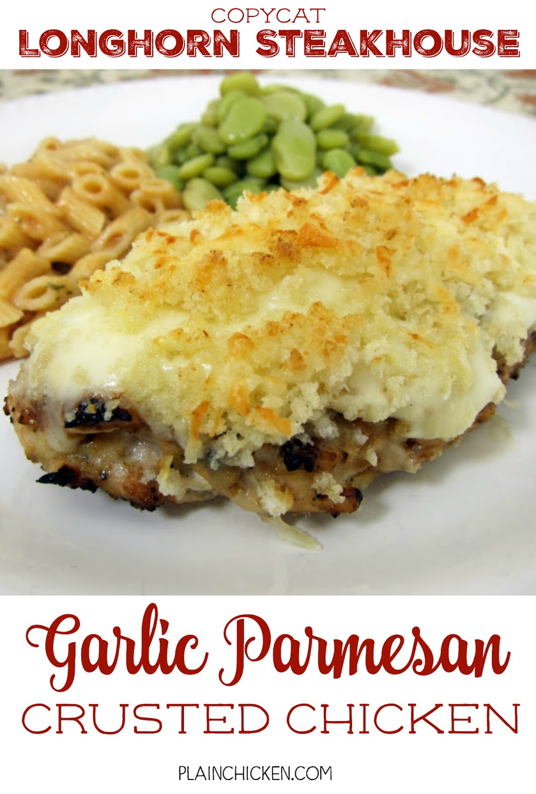 Garlic Parmesan Crusted Chicken Plain Chicken®