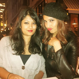 Bipasha Basu Spotted with her sister Vijayeta in London