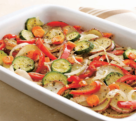 mixed vegetable bake Recipes