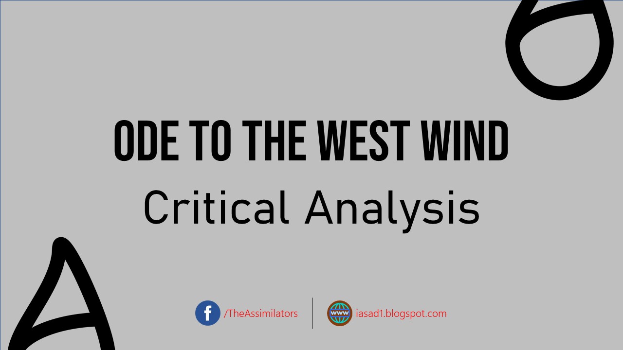 Critical Analysis - Ode to the West Wind