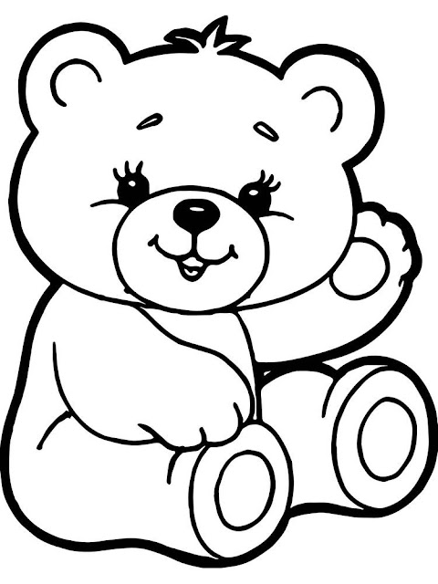 Best free teddy bear coloring game with ice cream
