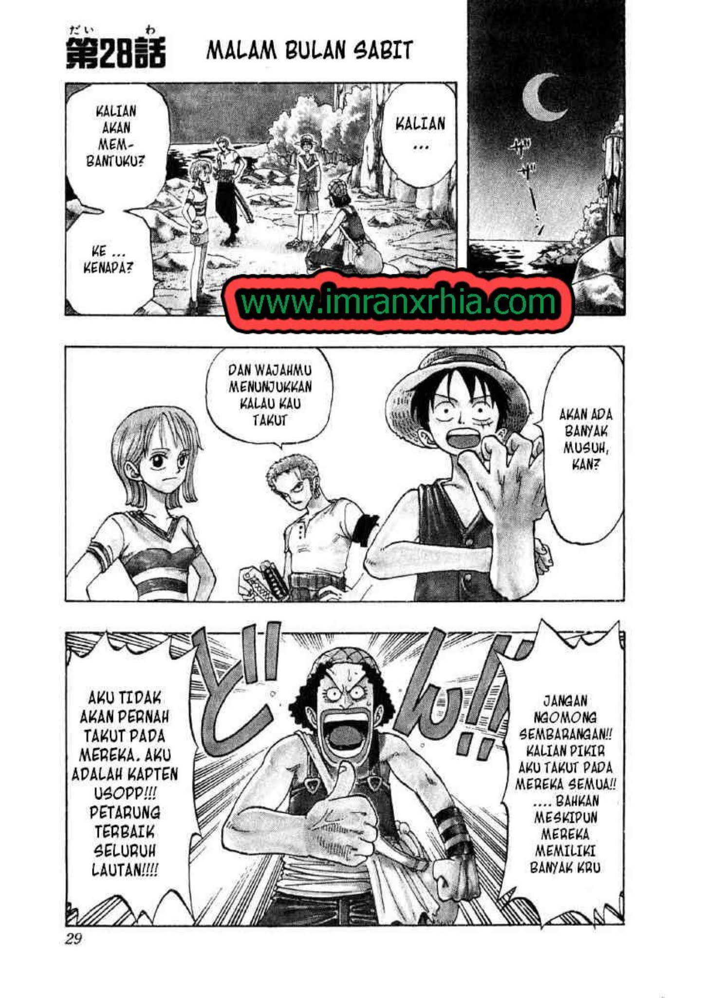 Manga One Piece Chapter 0028 Bahasa Indonesia