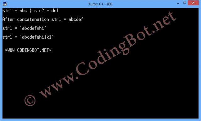 C Code To Concatenate Two Strings - Coding Bot