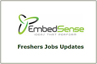 Embedsense Freshers Recruitment