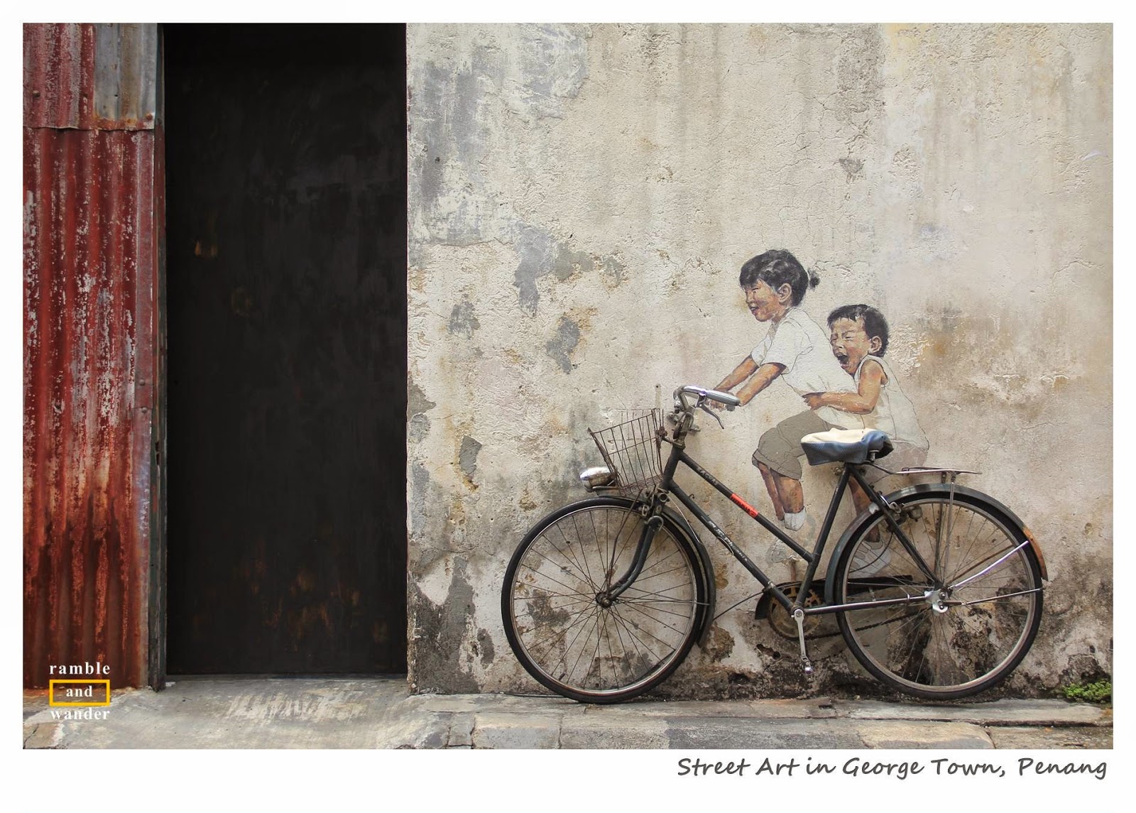 Malaysia: Penang Street Art - Tips and Maps - Ramble and Wander
