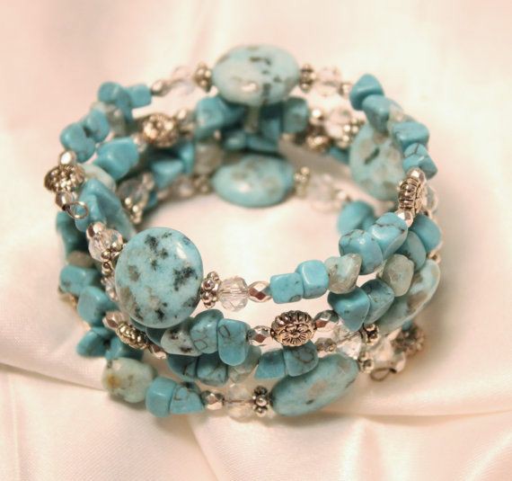 Cluster crystal bracelet