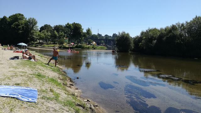 Praia Fluvial de Soutelo no Rio Cávado