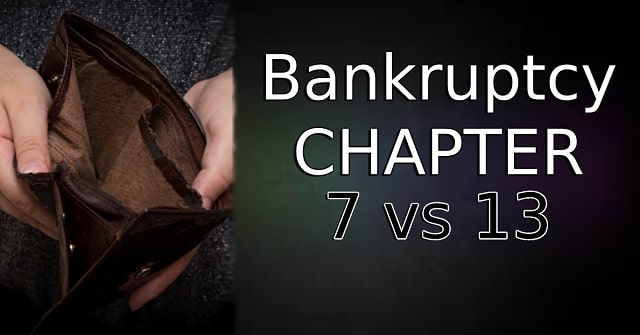 chapter 13 vs chapter 7 bankruptcy