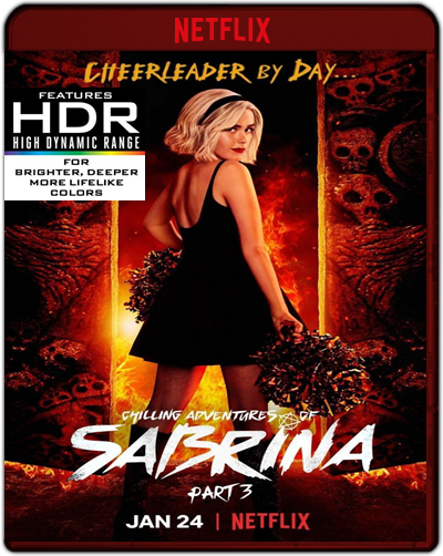 Chilling Adventures of Sabrina: Season 3 (2020) 1080p NF WEB-DL HEVC HDR Dual Latino-Inglés [Subt. Esp] (Serie de TV. Terror)