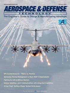 Aerospace & Defense Technology 2016-01 - February 2016 | TRUE PDF | Bimestrale | Professionisti | Progettazione | Aerei | Meccanica | Tecnologia
In 2014 Defense Tech Briefs and Aerospace Engineering came together to create Aerospace & Defense Technology, mailed as a polybagged supplement to NASA Tech Briefs. Engineers and marketers quickly embraced the new publication — making it #1!
Now we are taking the next giant leap as Aerospace & Defense Technology becomes a stand-alone magazine, targeted to over 70,000 decision-makers who design/develop products for aerospace and defense applications.
Our Product Offerings include:
- Seven stand-alone issues of Aerospace & Defense Technology including a special May issue dedicated to unmanned technology.
- An integrated tool box to reach the defense/commercial/military aerospace design engineer through print, digital, e-mail, Webinars and Tech Talks, and social media.
- A dedicated RF and microwave technology section in each issue, covering wireless, power, test, materials, and more.