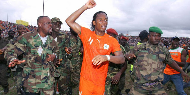 How Drogba stopped civil war in Ivory Coast