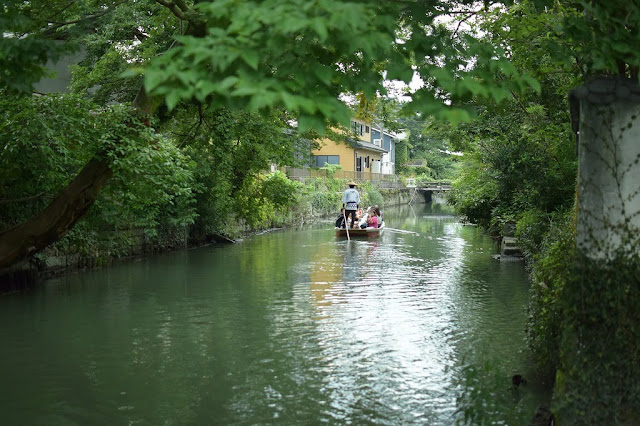 柳川の川下り